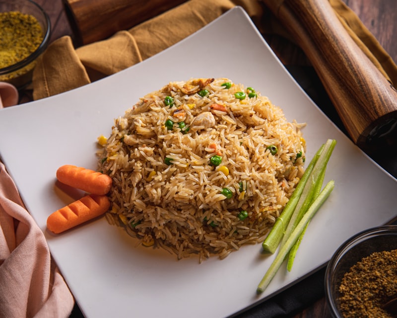 Arroz y tallarines